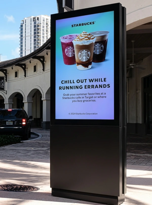 DOOH Advertising Totems