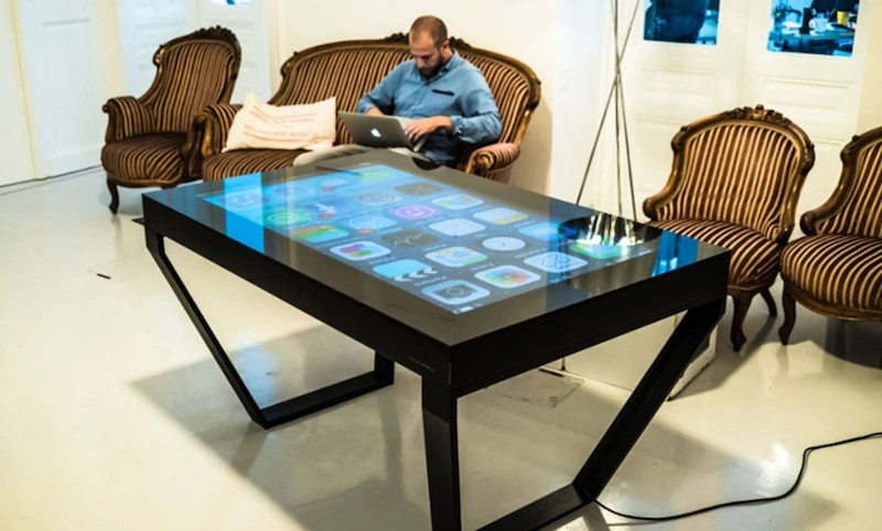 custom interactive touch table supplier