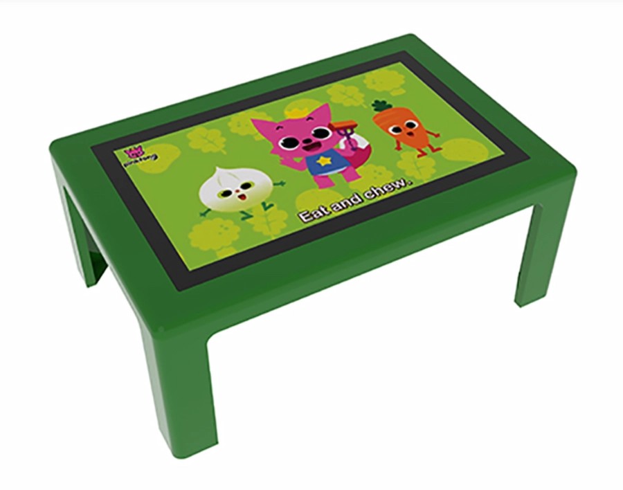 multi touch coffee table for office reception