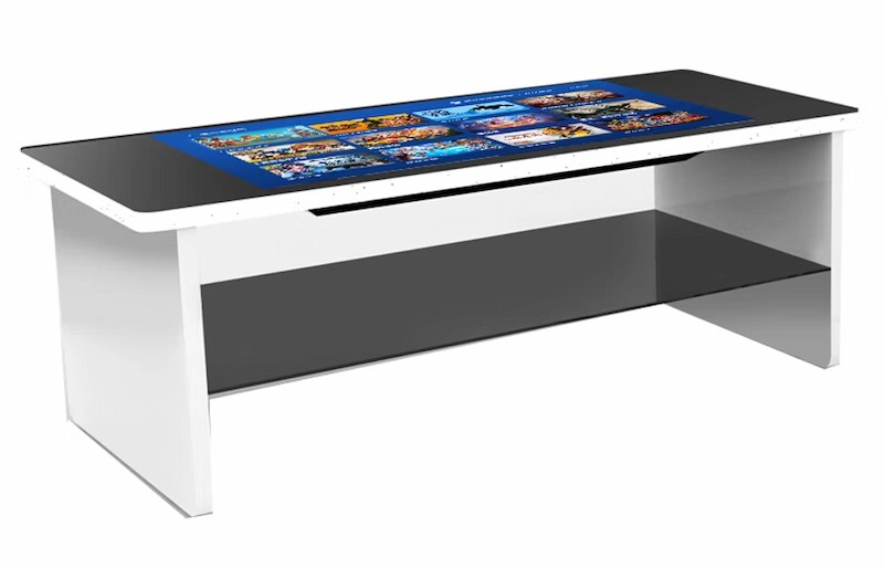touch table for car dealership showroom