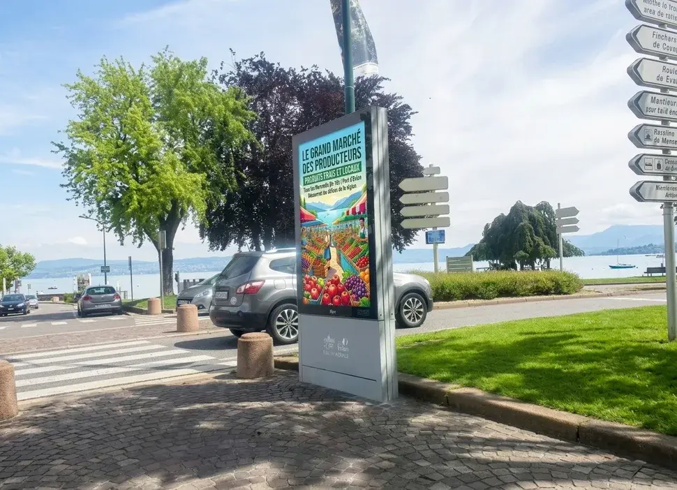 2,500-Nit Outdoor LCD Displays Empower Smart City Communications in 