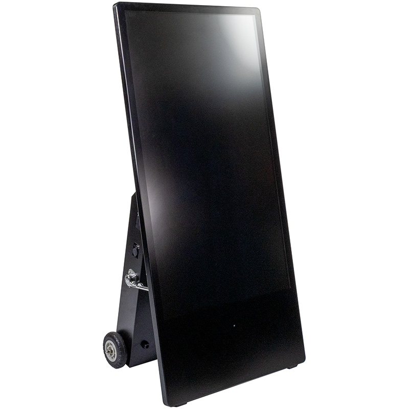 A-frame digital board double-sided playback