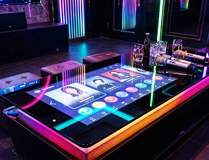 KTV Bars Smart Touch Tables