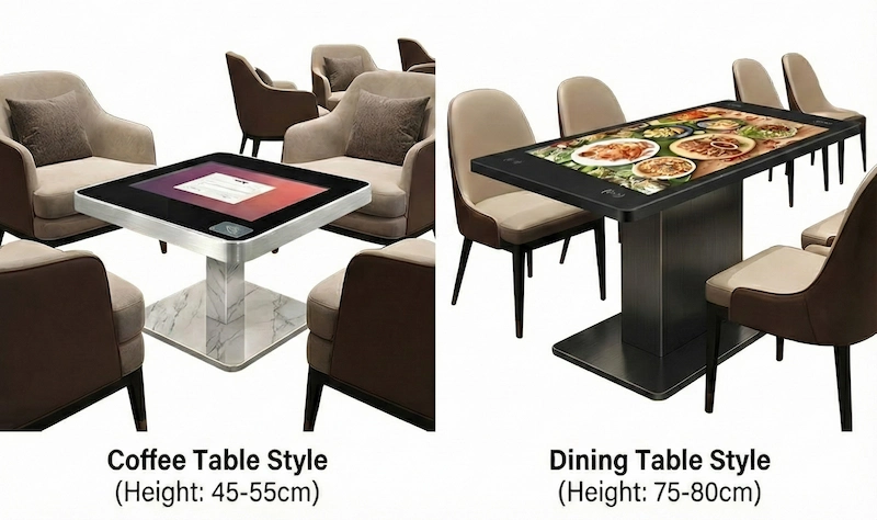 Smart Table Height Options
