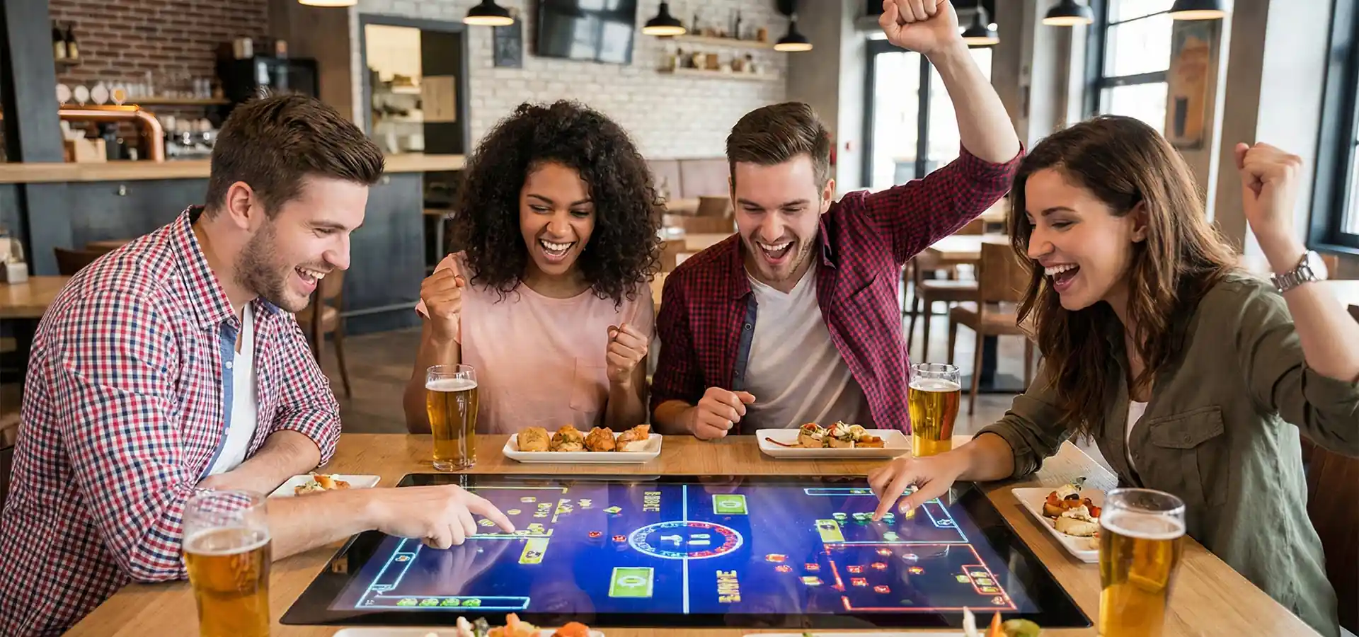 interactive restaurant table