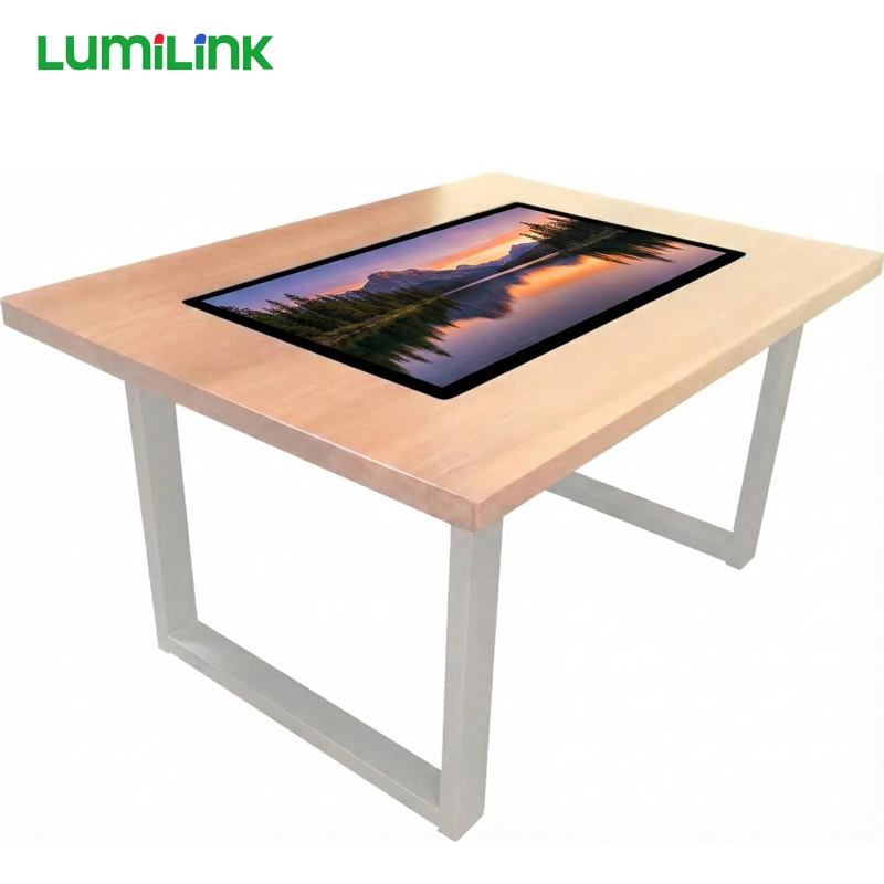 4K UHD interactive touch table with PCAP technology