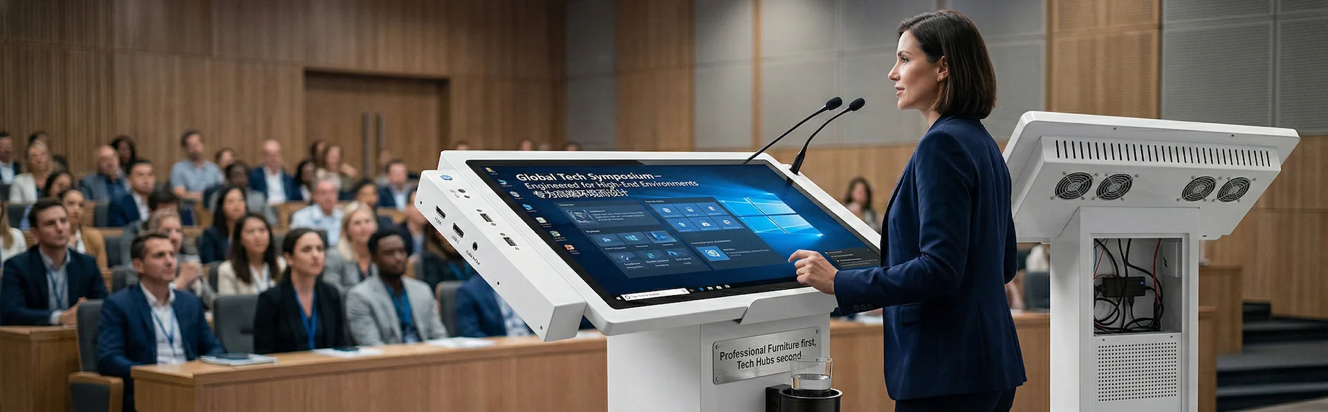 Smart Podium Internal Components