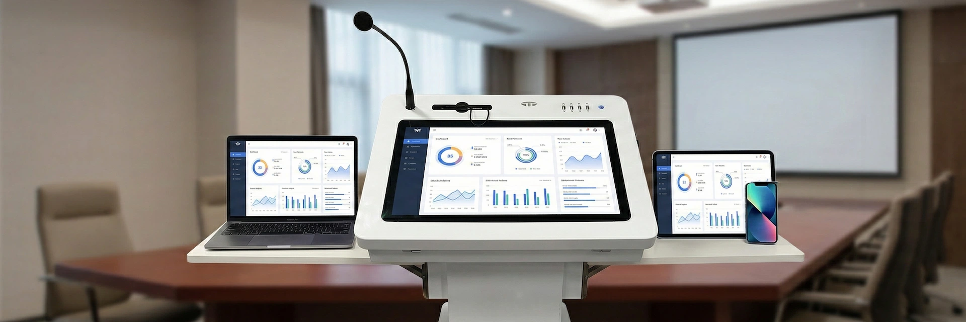 Smart Lectern: Powering Multi-Device Wireless Presentations