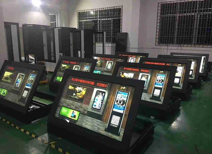 Outdoor advertising display manufacturing workshop - High Brightness Display Factory Equipment