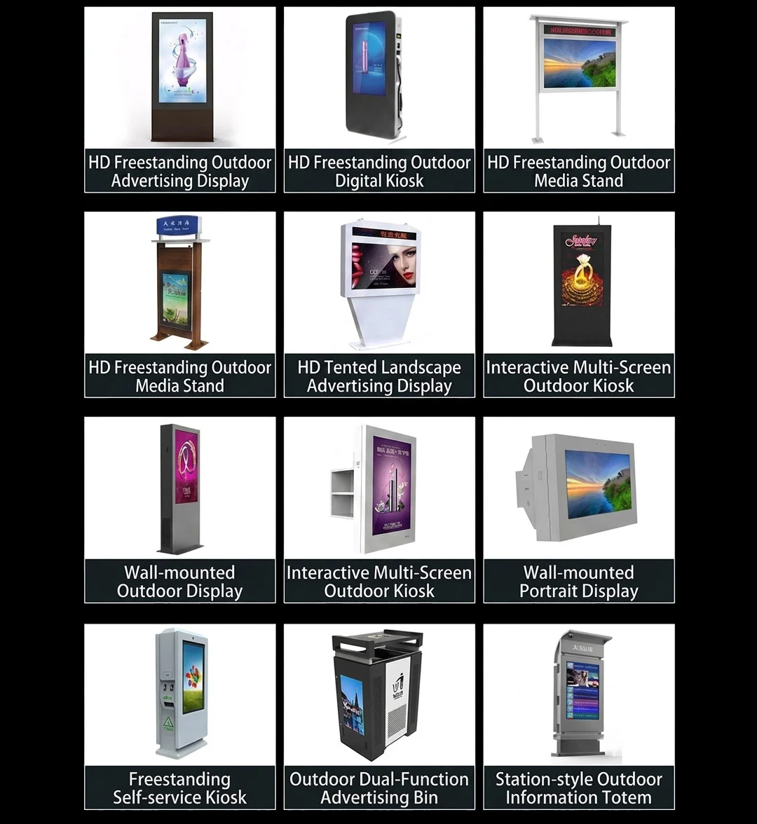 Custom Size Outdoor and Window LCD Displays
