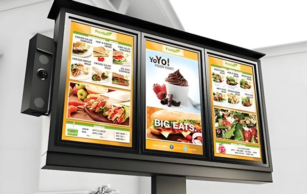 QSR Drive Thru Digital Menu Board