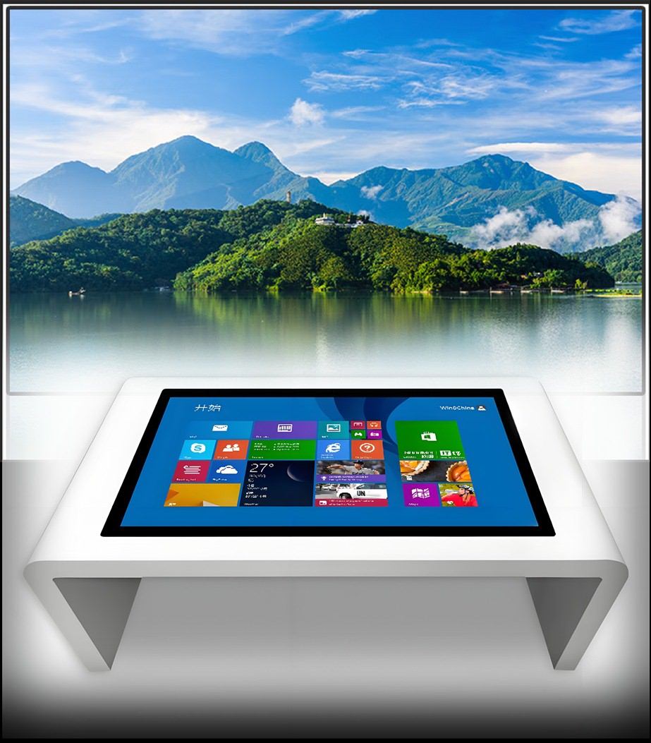 4K UHD Industrial Grade Interactive Touch Table Display