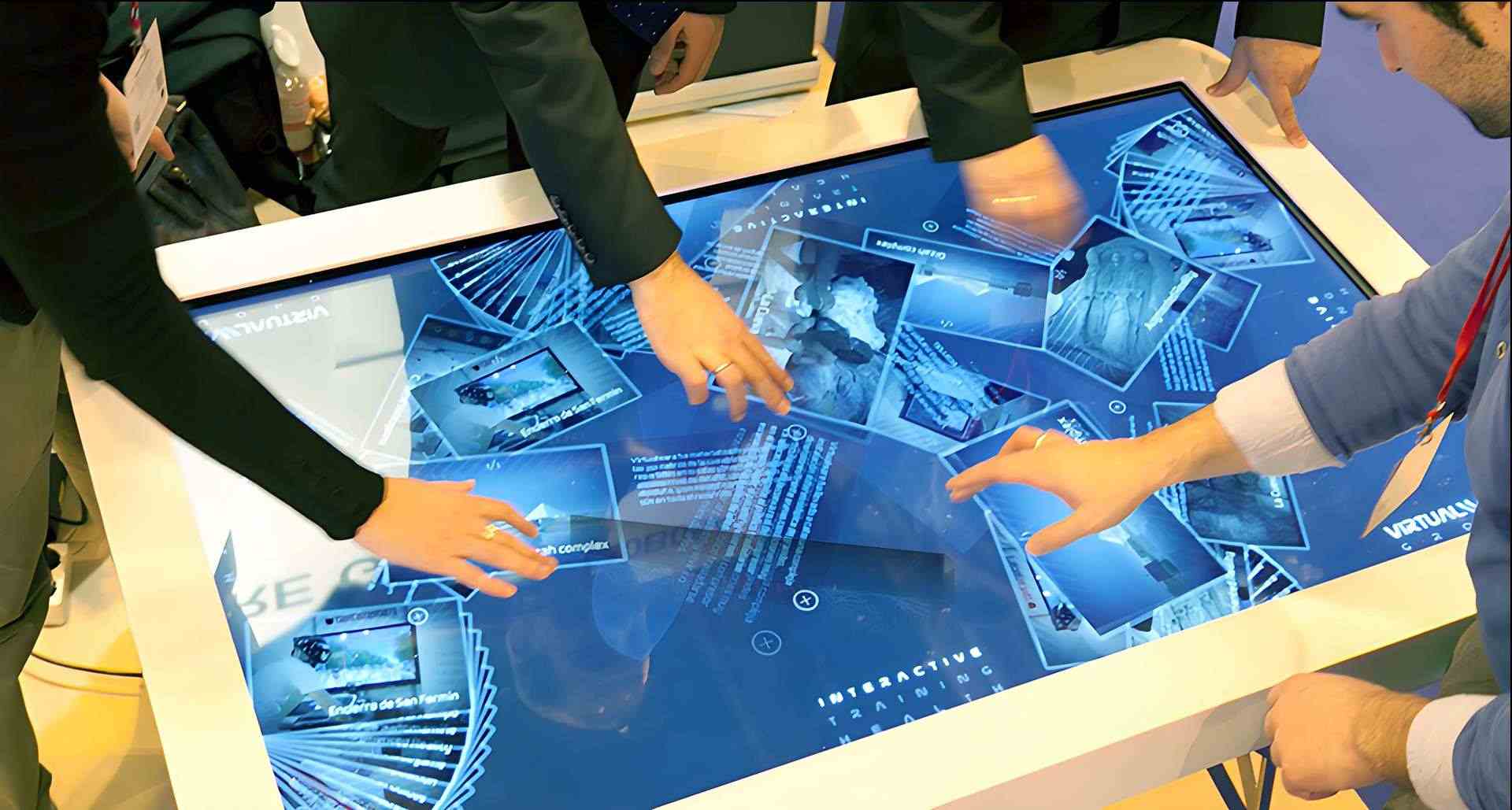 Multi-touch PCAP Technology for Smart Interactive Tables